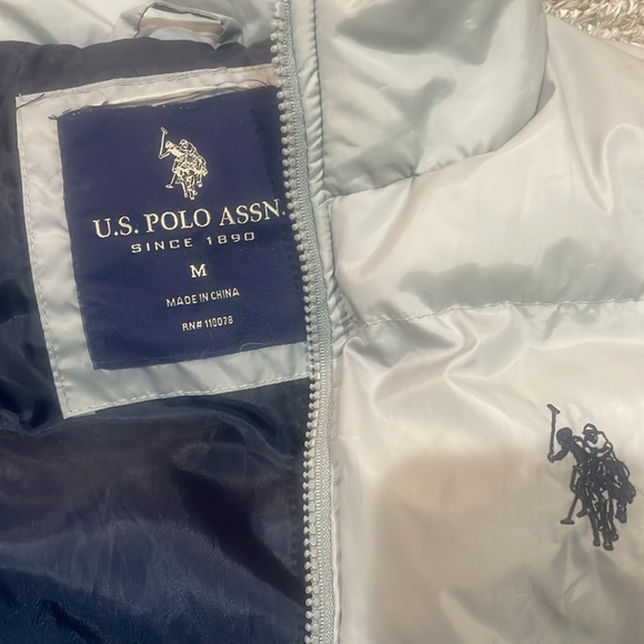 U.S Polo Assn. Puff Vest Jacket Men’s Size M - Picture 2 of 3